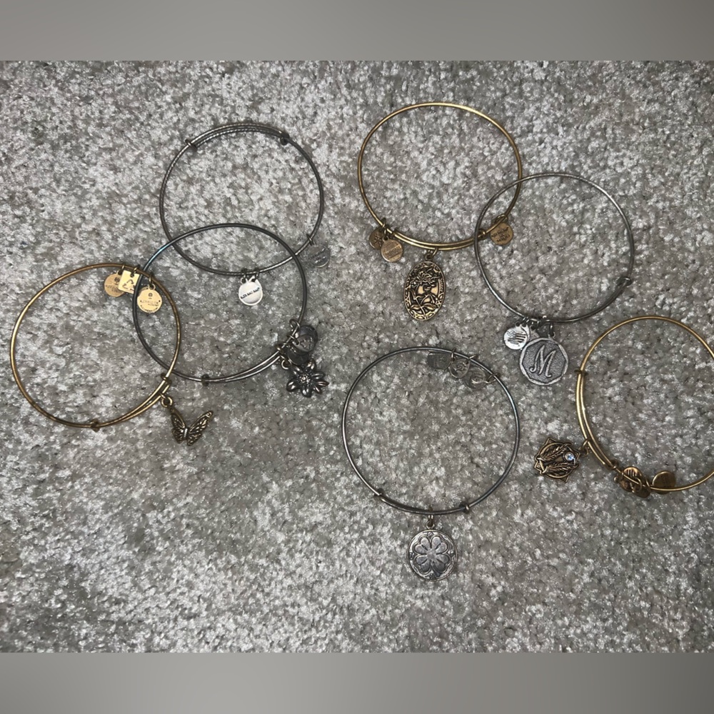 Alex and Ani bracelets (7)